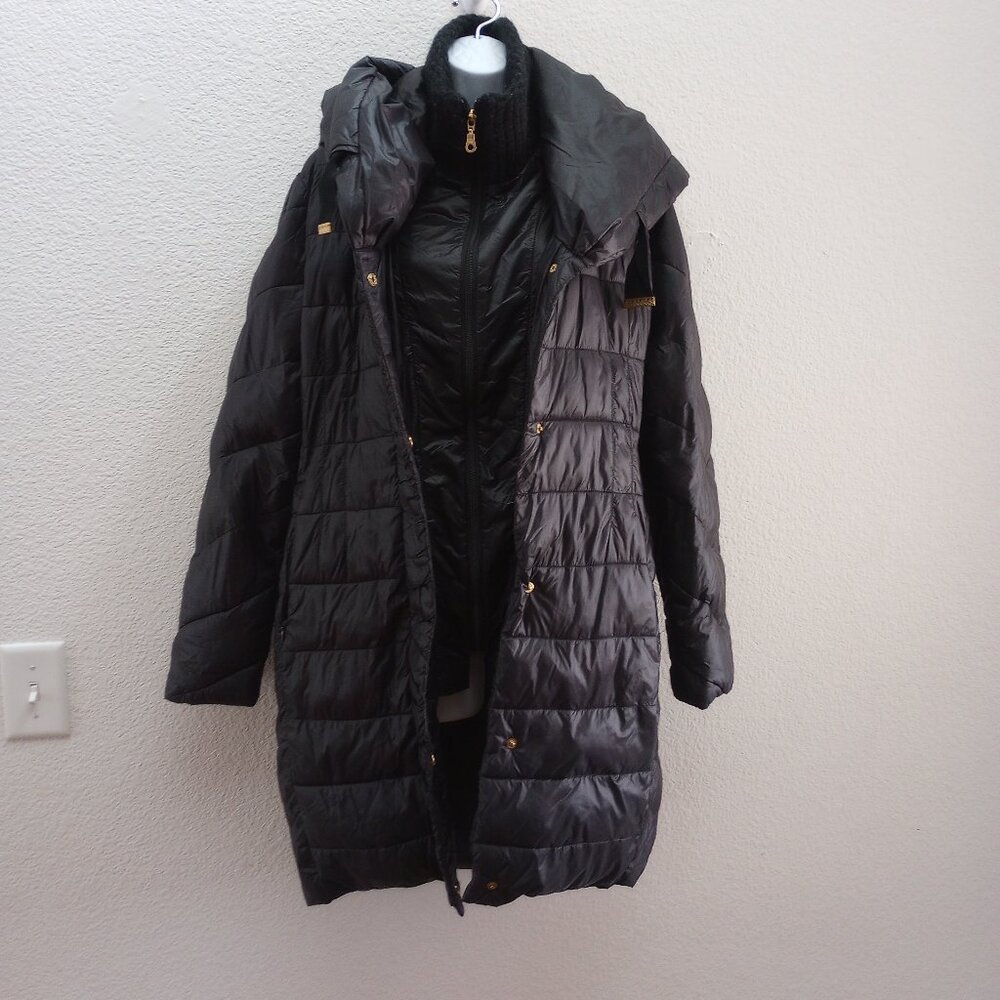 Preston And York Black Puffer  Double Layer Jacket